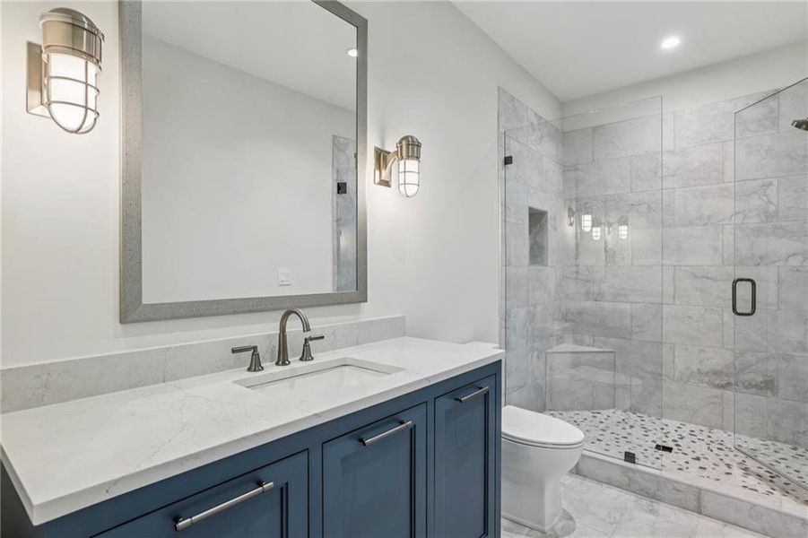 Furnished interior view inside a new home in , Atlanta (Image 5).