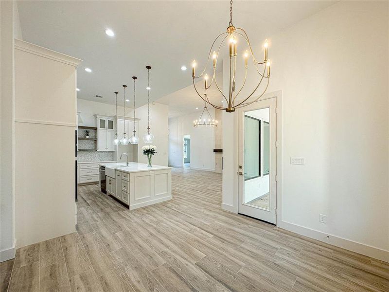 Furnished interior view inside a new home in , Dayton (Image 5).