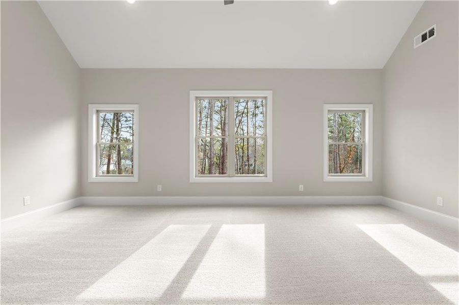 Spacious, unfurnished interior of a new home in , Powder Springs (Image 35). Spacious, unfurnished interior of a new home in , Powder Springs (Image 35).