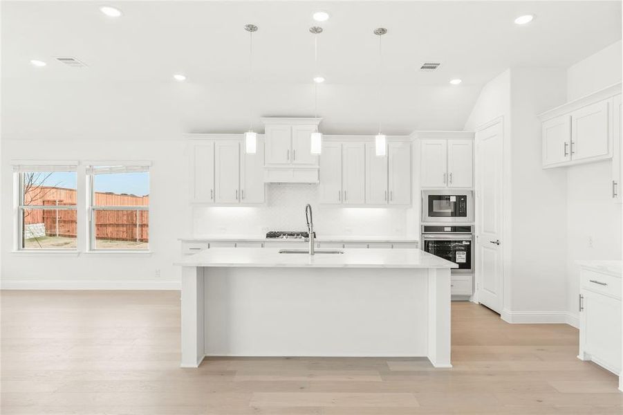 Furnished interior view inside a new home in Sutton Fields, Celina (Image 14).