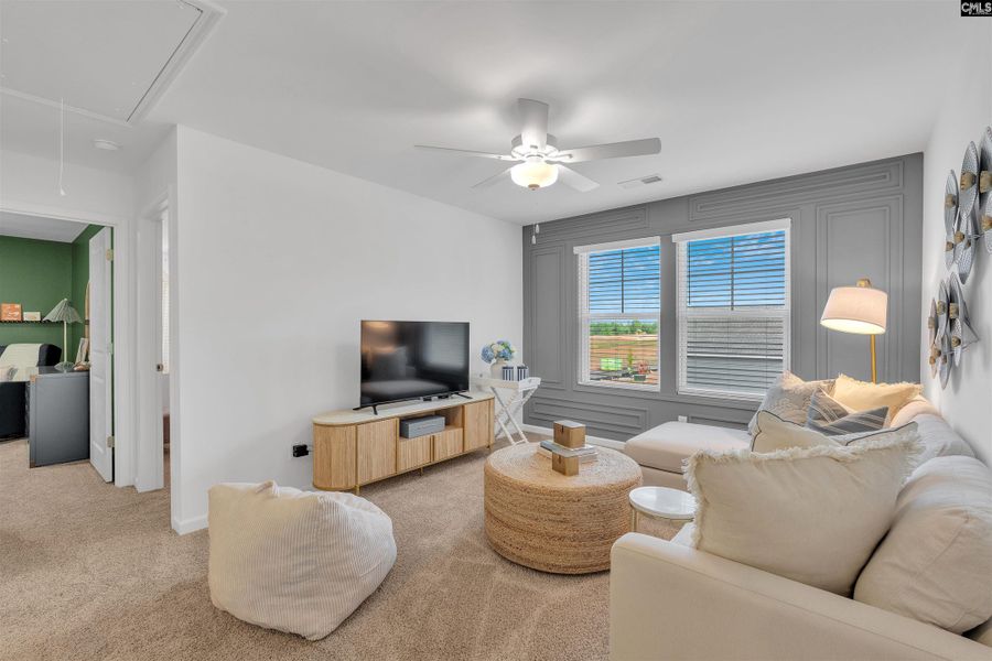 Furnished interior view inside a new home in Boykin Hills, Chapin (Image 15).