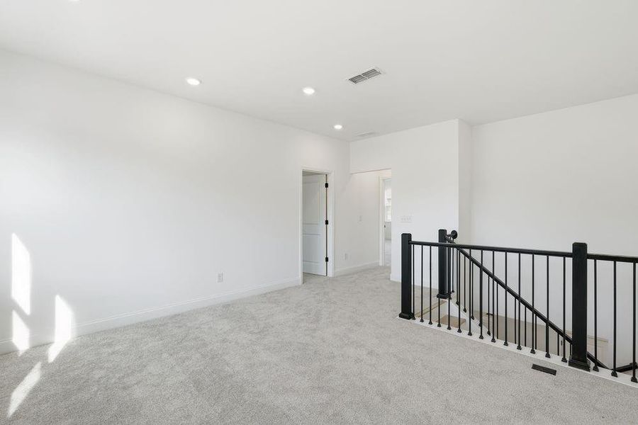 Spacious, unfurnished interior of a new home in Reserve at Hickory Walk, Kennesaw (Image 26). Spacious, unfurnished interior of a new home in Reserve at Hickory Walk, Kennesaw (Image 26).