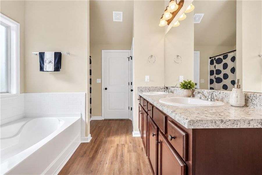 Furnished interior view inside a new home in Garden Walk, Jackson (Image 13).