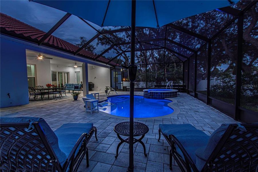 Furnished interior view inside a new home in , Tarpon Springs (Image 36).