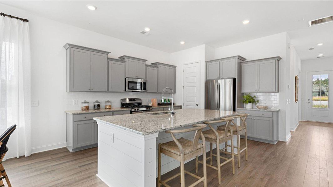 Furnished interior view inside a new home in Carnes Crossroads, Summerville (Image 5).