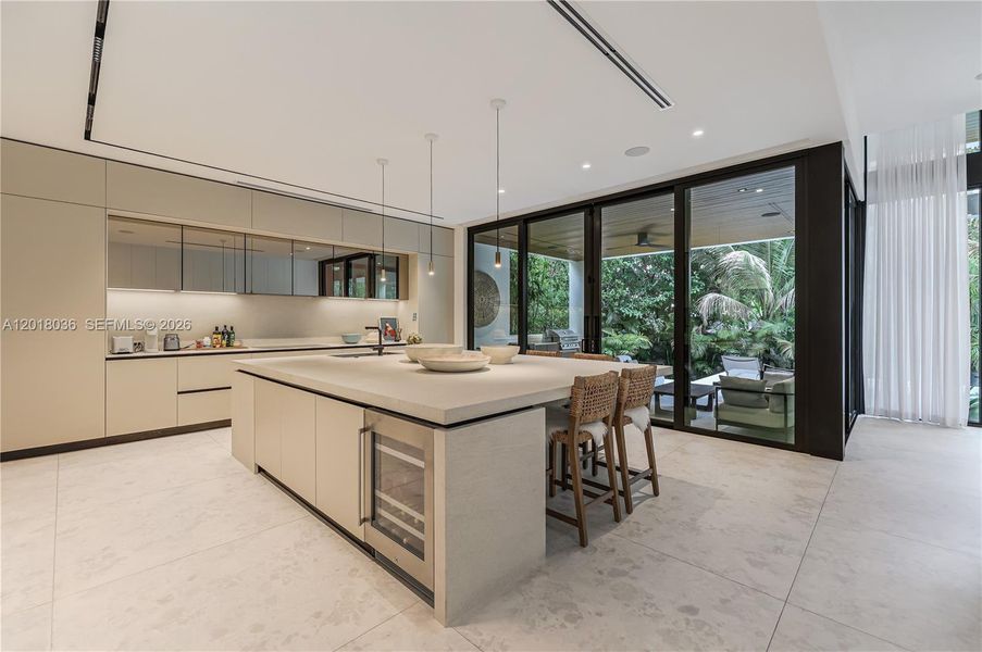 Furnished interior view inside a new home in , Miami (Image 17).