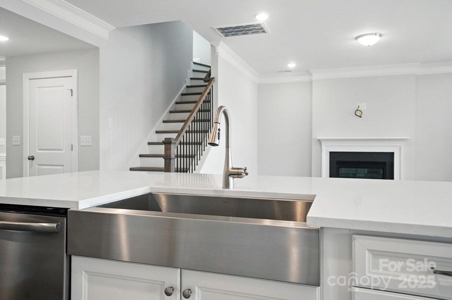 Furnished interior view inside a new home in Heritage - 55+ Community, Indian Trail (Image 13).