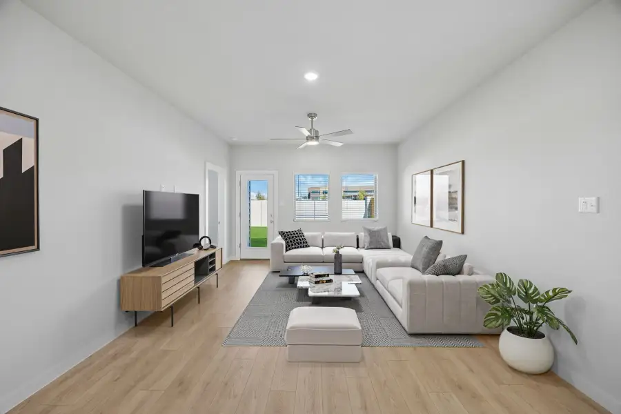 Living Room in the Birch home plan by Trophy Signature Homes – REPRESENTATIVE PHOTO Living Room in the Birch home plan by Trophy Signature Homes – REPRESENTATIVE PHOTO