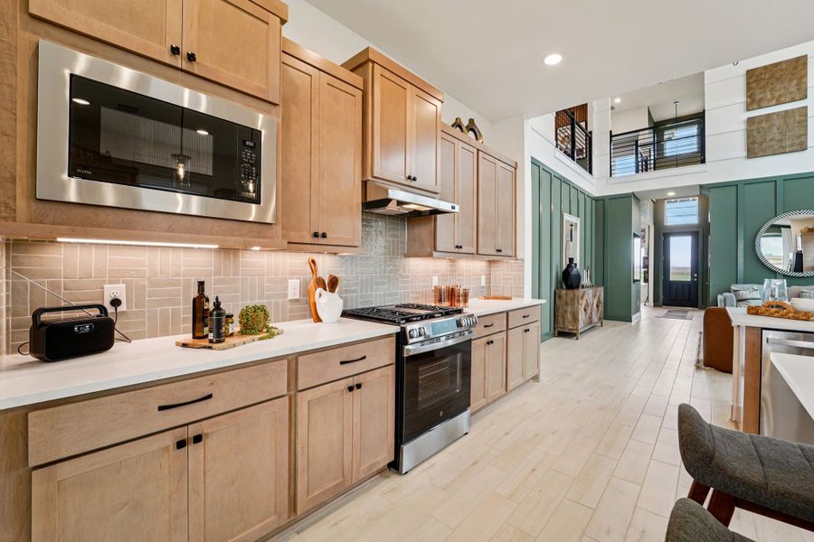 Furnished interior view inside a new home in Wildrye, Waller (Image 16).