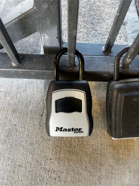 Master Lockbox attached to staircase near elevator-3rd level