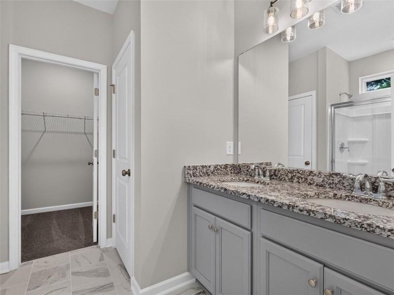 Furnished interior view inside a new home in High Shoals, Dallas (Image 9). Furnished interior view inside a new home in High Shoals, Dallas (Image 9).