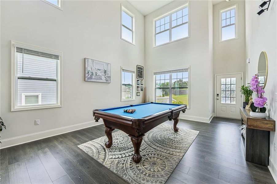 Furnished interior view inside a new home in , Cumming (Image 16).