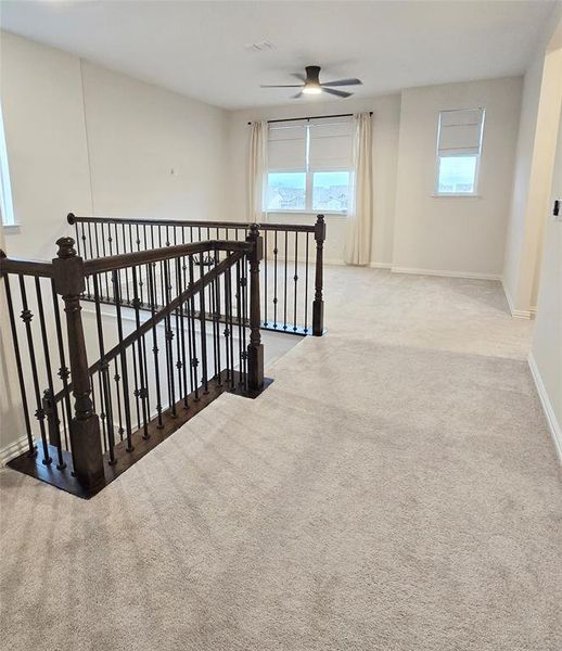 Upstairs landing area.