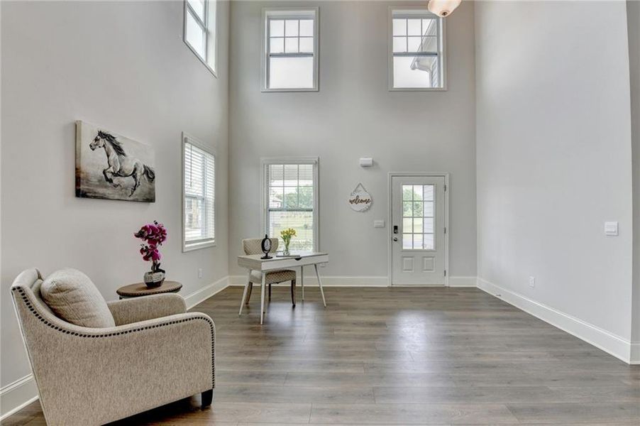 Furnished interior view inside a new home in , Cumming (Image 9).