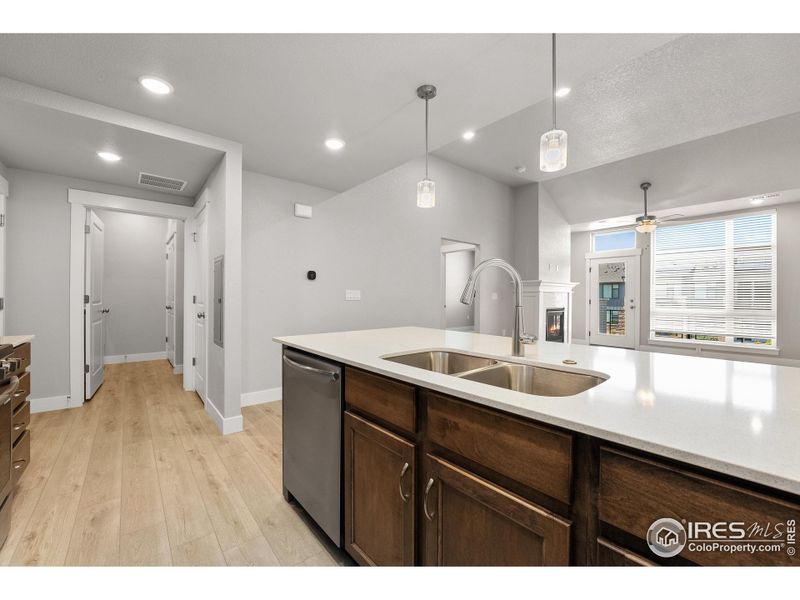 Furnished interior view inside a new home in Northfield - The Flats, Fort Collins (Image 3).