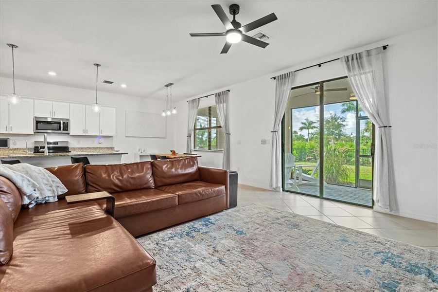 Furnished interior view inside a new home in , Port Charlotte (Image 8).
