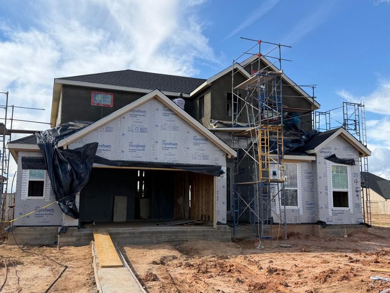 In-progress construction of a new home in Grange, Katy, TX (Image 15). In-progress construction of a new home in Grange, Katy, TX (Image 15).