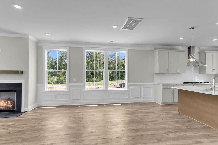 Spacious, unfurnished interior of a new home in Heron Preserve, Hanahan (Image 15). Spacious, unfurnished interior of a new home in Heron Preserve, Hanahan (Image 15).