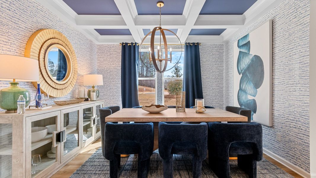 Furnished interior view inside a new home in Bowers Farm, McDonough (Image 9).