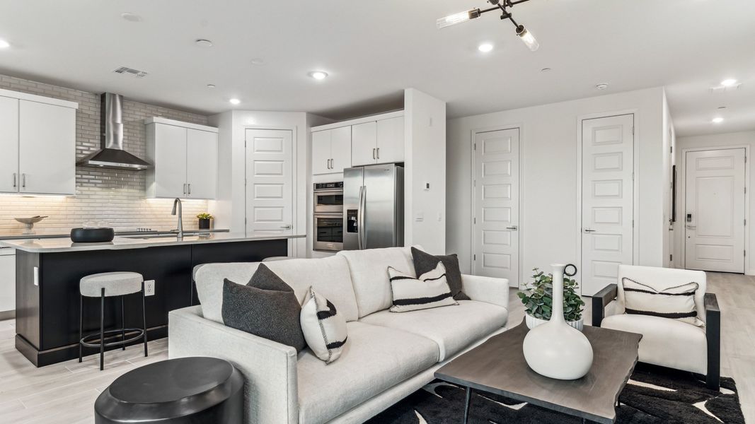 Furnished interior view inside a new home in Avance, Phoenix (Image 8).