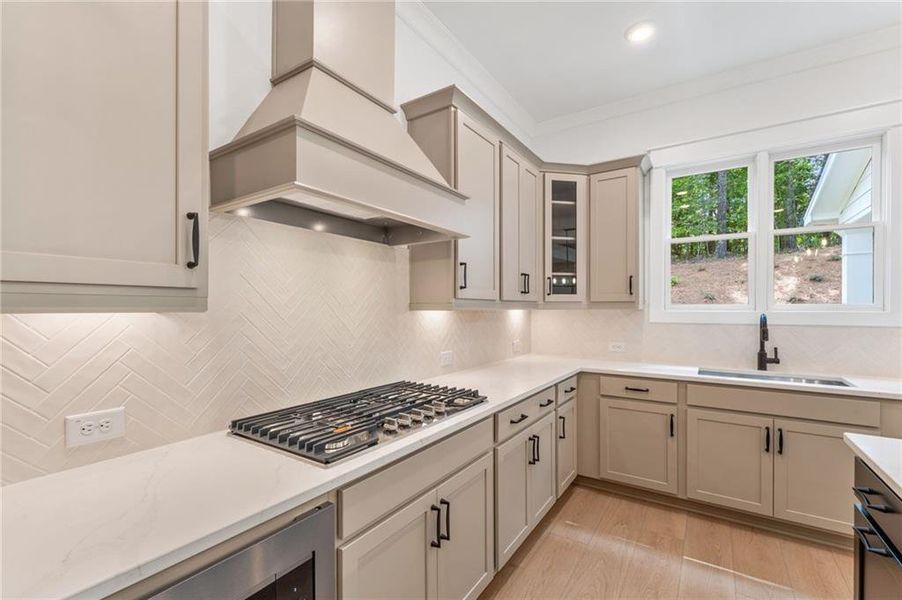 Furnished interior view inside a new home in Lanesborough, Marietta (Image 12).