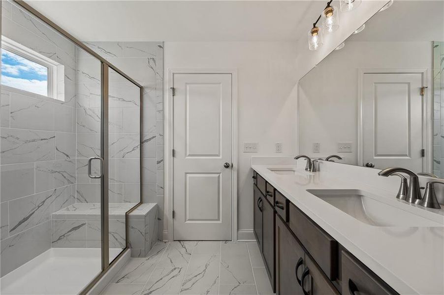 Furnished interior view inside a new home in Berkeley Mill, Cumming (Image 12).