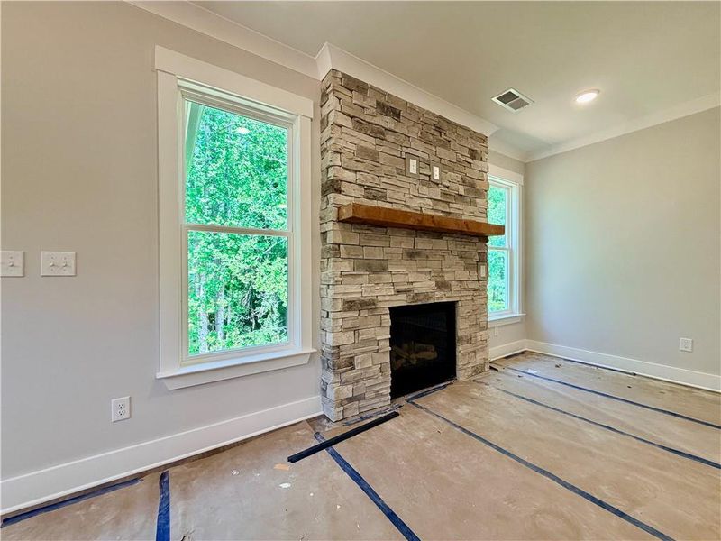 In-progress construction of a new home in Arbor West, Dawsonville, GA (Image 10).