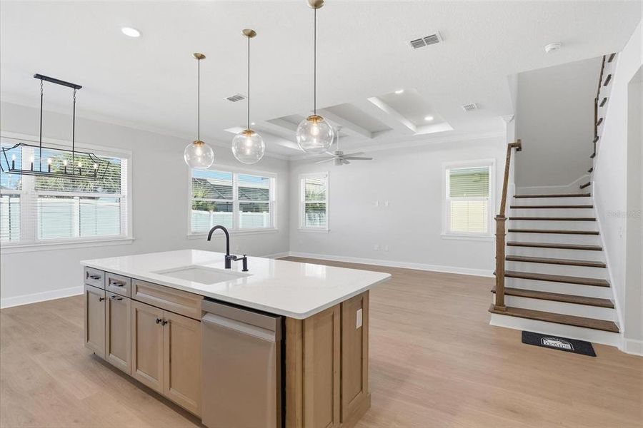 Furnished interior view inside a new home in Beachview Cove, Ormond Beach (Image 32).