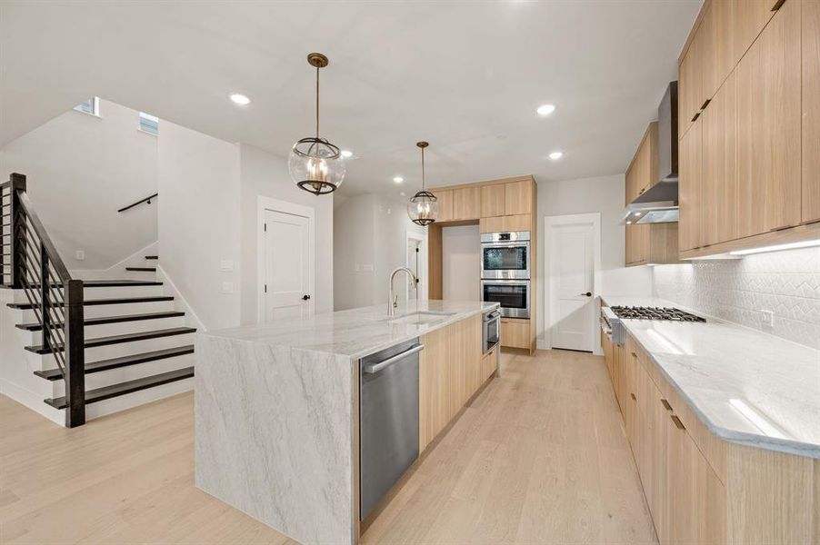 Beautiful and spacious, this kitchen is one for the ages!