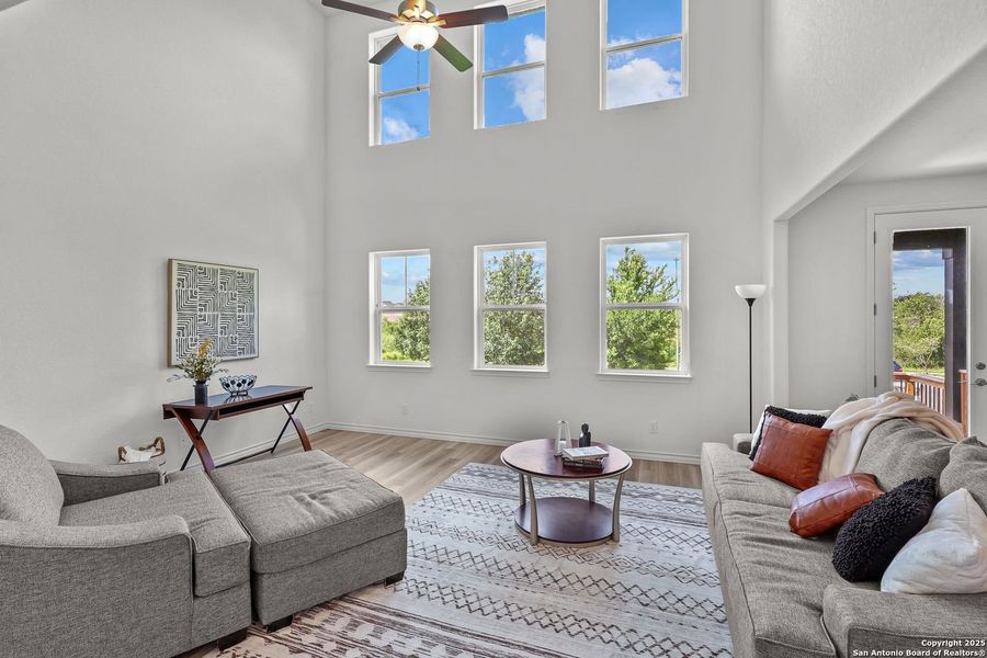 Furnished interior view inside a new home in Ladera, San Antonio (Image 8).