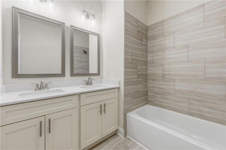 Furnished interior view inside a new home in , Marietta (Image 9).