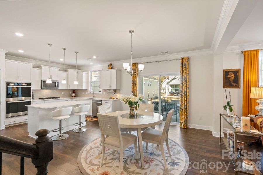 Furnished interior view inside a new home in Sylvan Creek, Denver (Image 43).