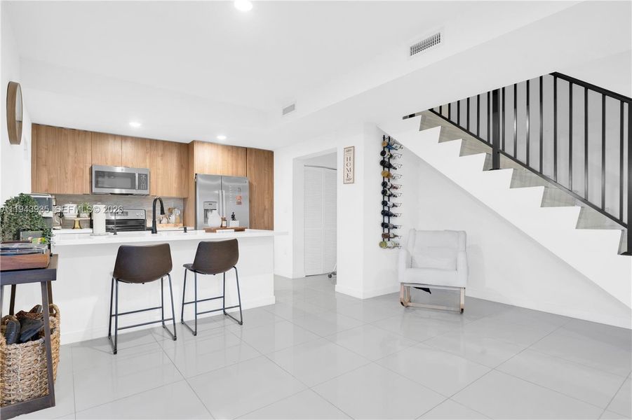 Furnished interior view inside a new home in , Florida City (Image 16).