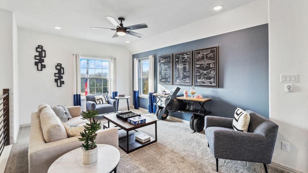 Hickory Floor Plan - Representative Photo