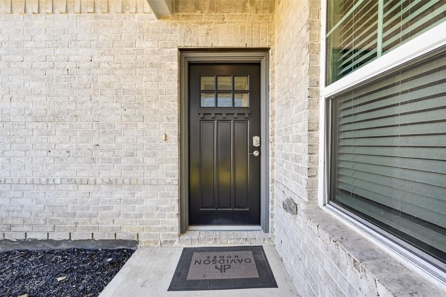Exterior details and patio area of a home in , Magnolia (Image 23). Exterior details and patio area of a home in , Magnolia (Image 23).