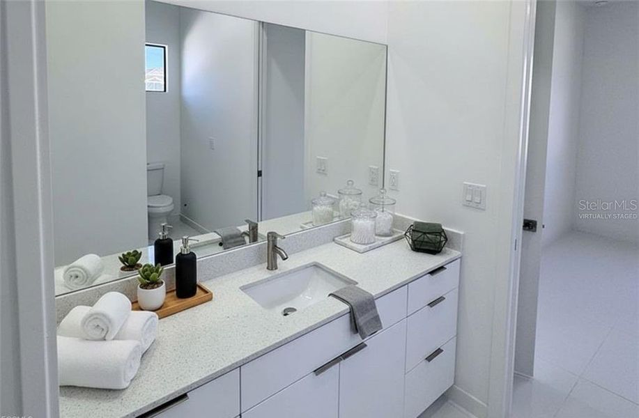 Furnished interior view inside a new home in , Cape Coral (Image 7).