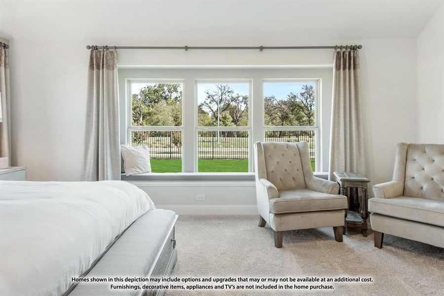 Furnished interior view inside a new home in Villages of Walnut Grove, Midlothian (Image 7).