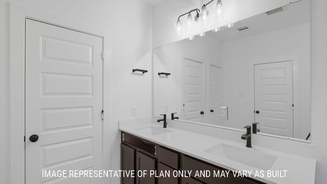 Furnished interior view inside a new home in The Woods, Lumberton (Image 5).