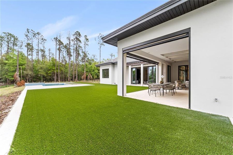 Exterior details and patio area of a home in Bella Collina, Montverde (Image 25). Exterior details and patio area of a home in Bella Collina, Montverde (Image 25).