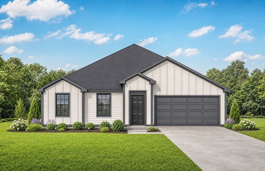 Representative exterior photo of a completed home built from the Conroe by Our Country Homes in Runaway Bay, Runaway Bay, TX (Image 4).