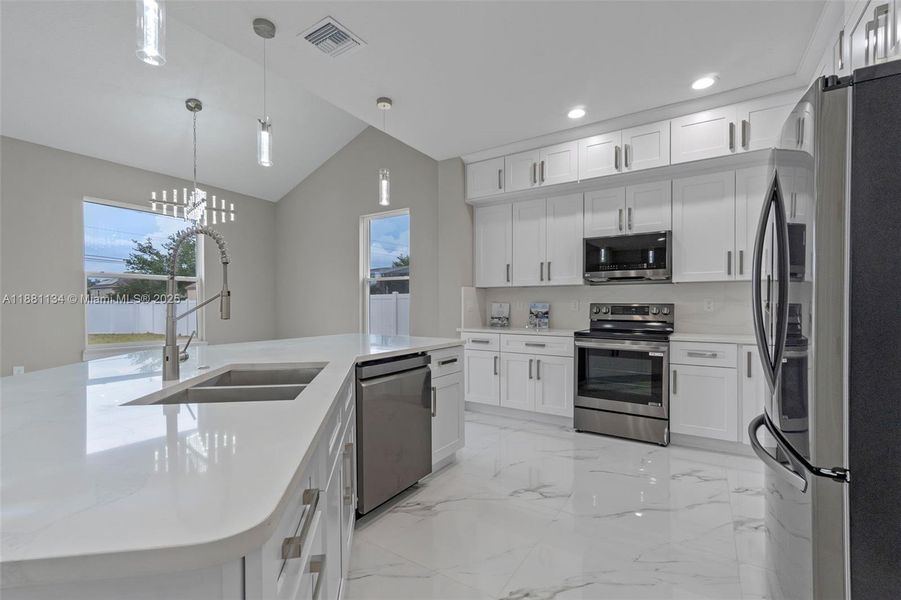 Furnished interior view inside a new home in , St. Cloud (Image 7).