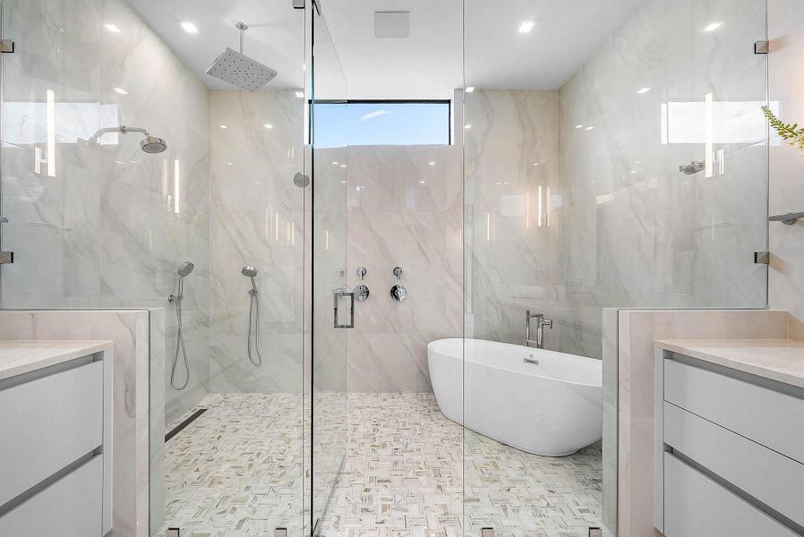 Furnished interior view inside a new home in , Delray Beach (Image 9). Furnished interior view inside a new home in , Delray Beach (Image 9).