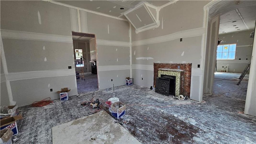 In-progress construction of a new home in , Marietta, GA (Image 21).