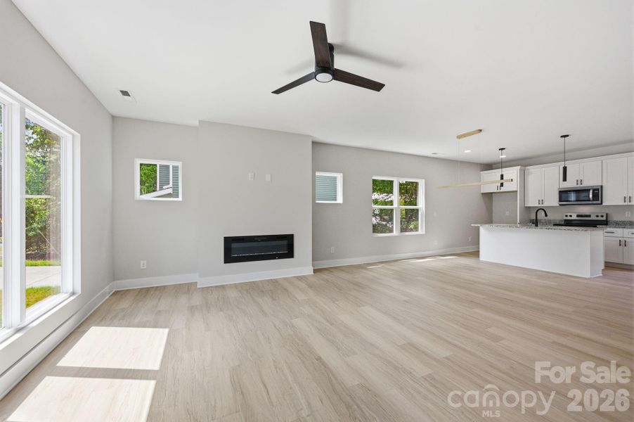 Spacious, unfurnished interior of a new home in , Albemarle (Image 8).