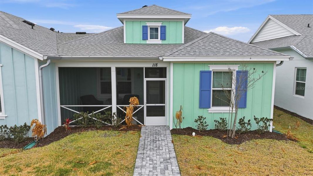 Exterior details and patio area of a home in , Daytona Beach (Image 18). Exterior details and patio area of a home in , Daytona Beach (Image 18).
