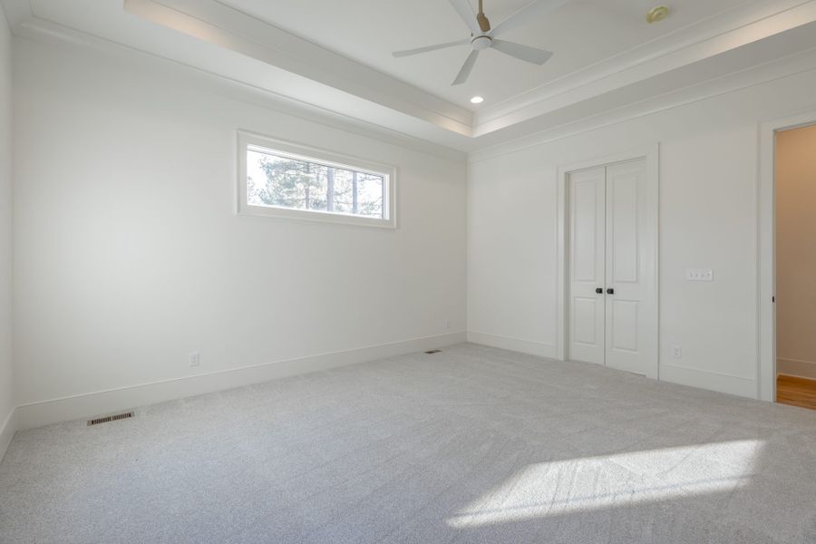 Representative unfurnished interior of a home built from the Summerbrook by Riverstone Construction, LLC in River Gorge Ranch, River Gorge Ranch (Image 35).