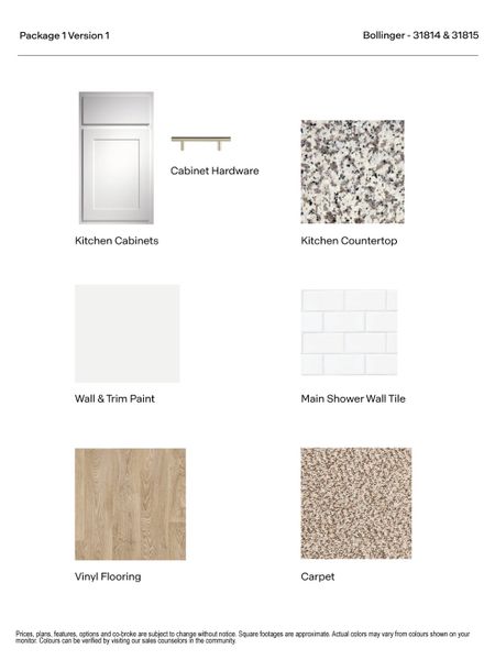 Sample of building materials used in homes in Bollinger, Maxwell (Image 31).