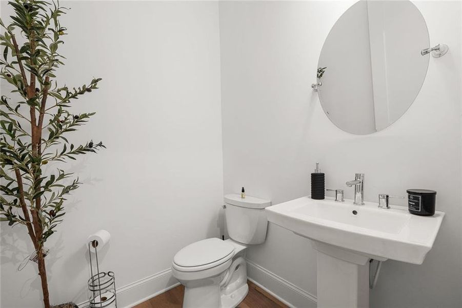 Furnished interior view inside a new home in , Alpharetta (Image 13).