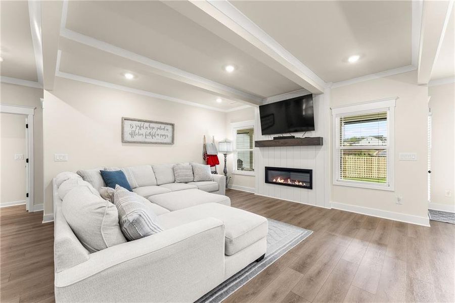 Furnished interior view inside a new home in , Gainesville (Image 14).