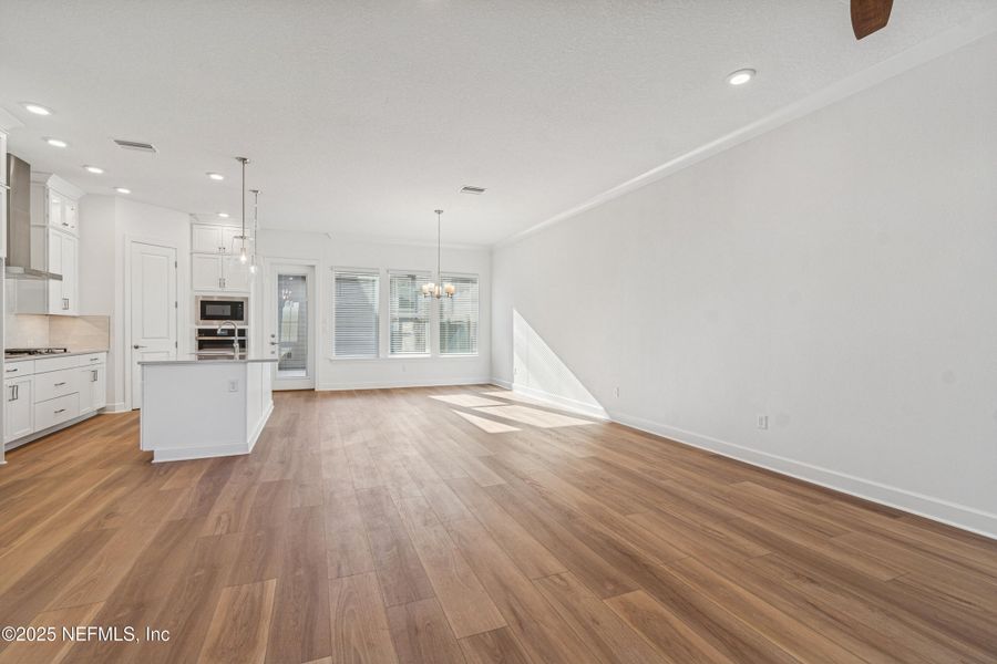 Spacious, unfurnished interior of a new home in Seven Pines 24' Rear Entry Townhomes, Jacksonville (Image 16).